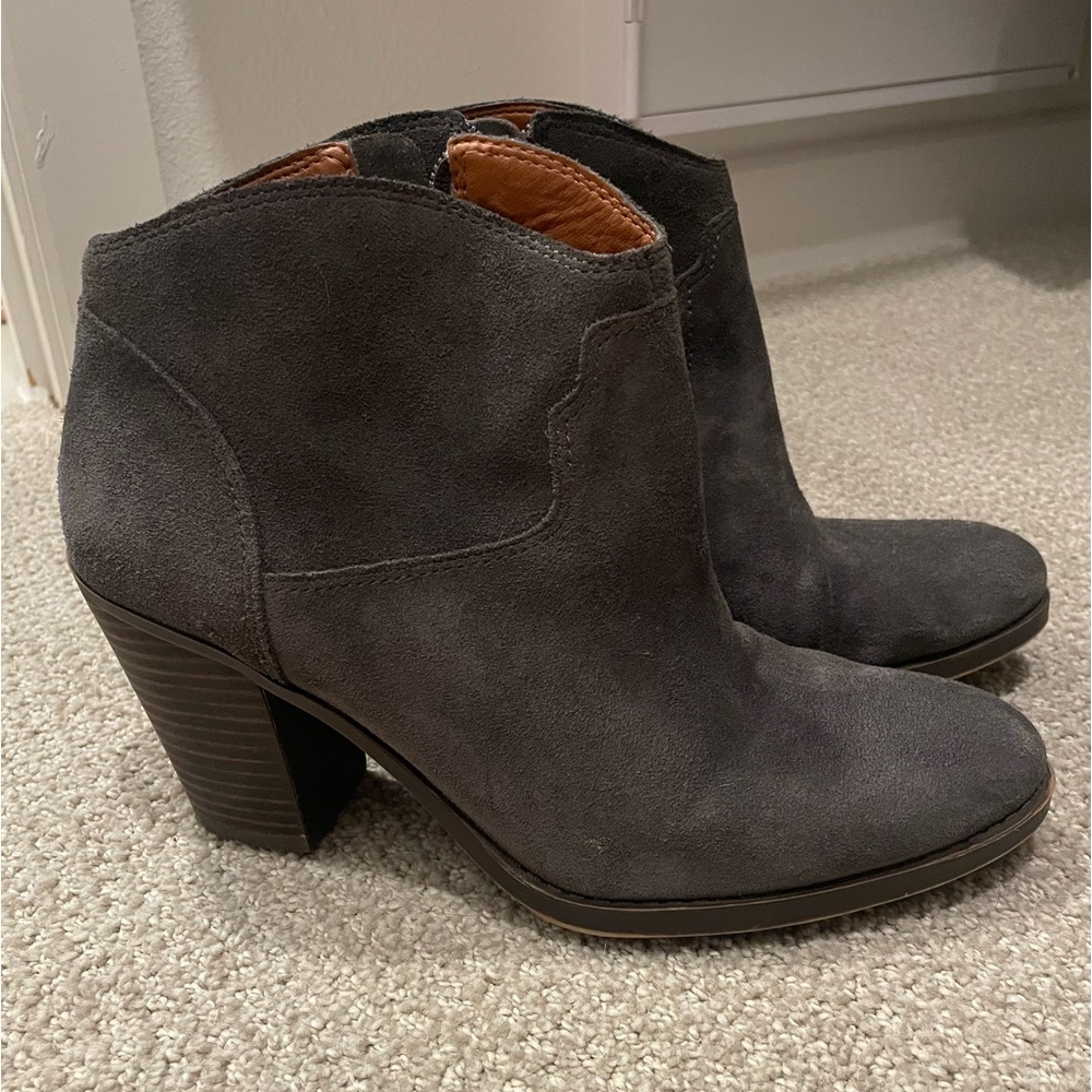 Lucky Brand Suede Booties